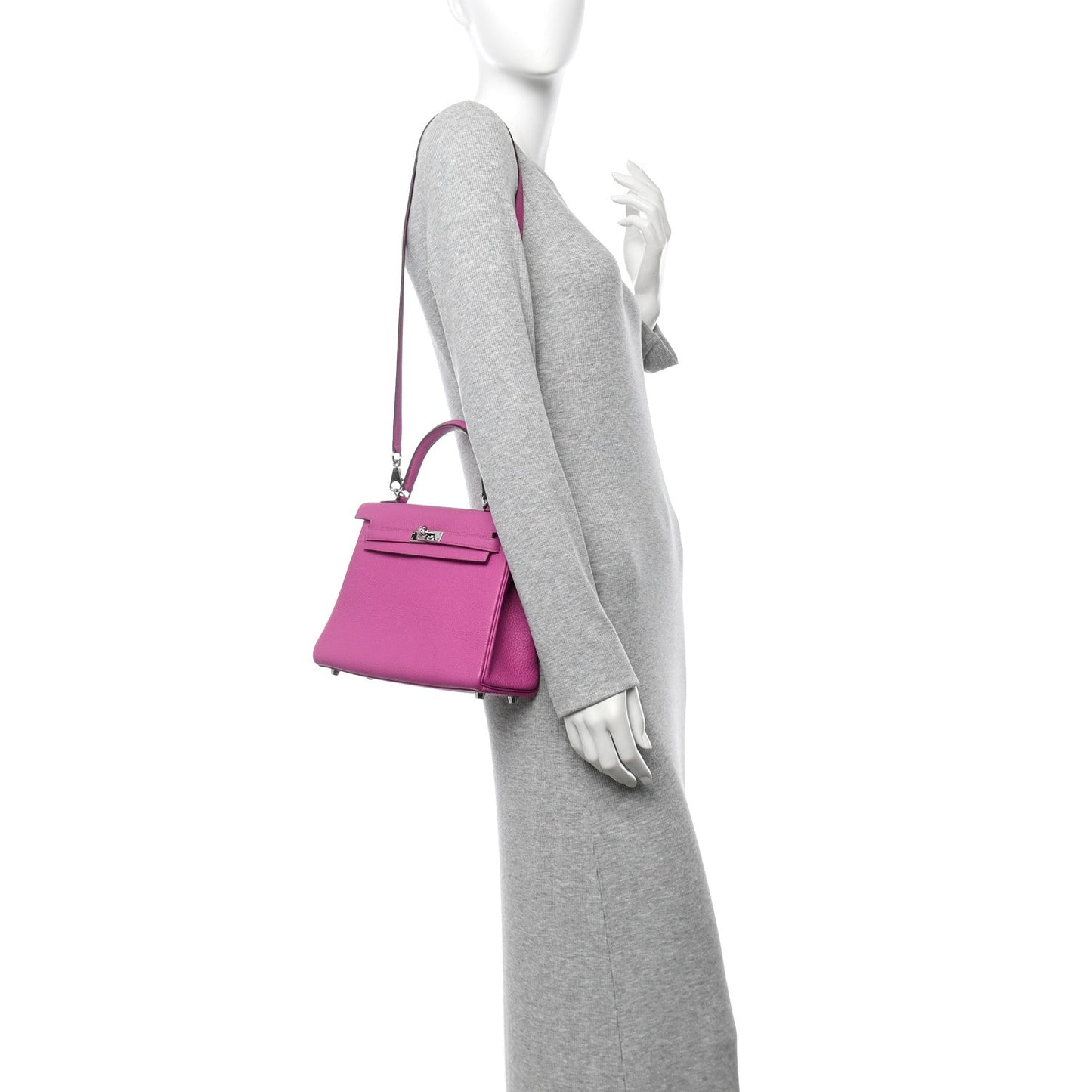 Hermes Togo Kelly Retourne 25 Magnolia