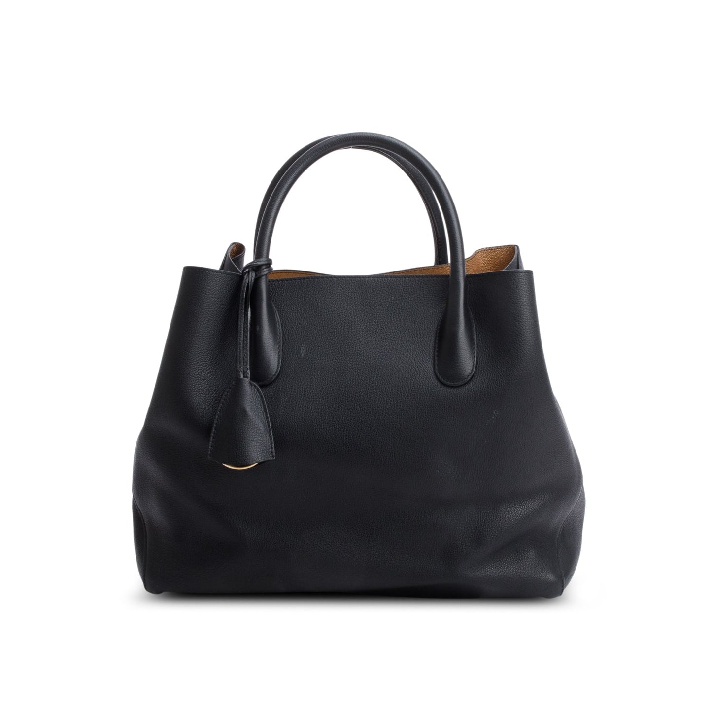 Christian Dior Supple Grained Calfskin Open Bar Tote Bag