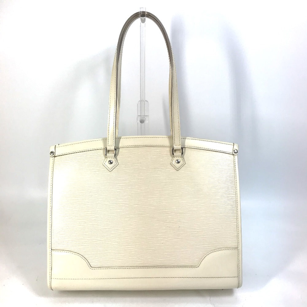 LOUIS VUITTON Shoulder Bag Epi Leather white Epi Madeleine GM Women