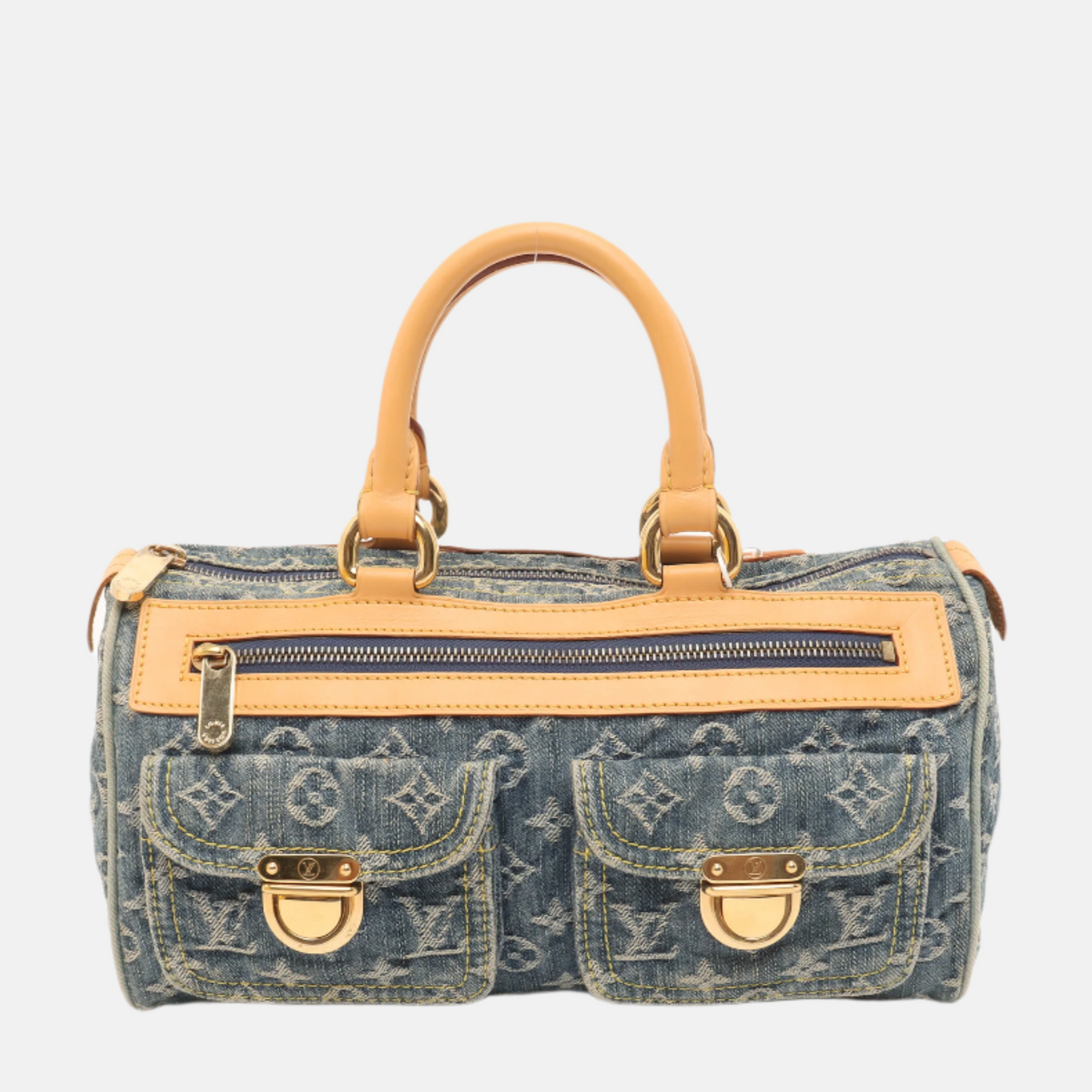 Louis Vuitton Denim Neo Speedy Boston Bag