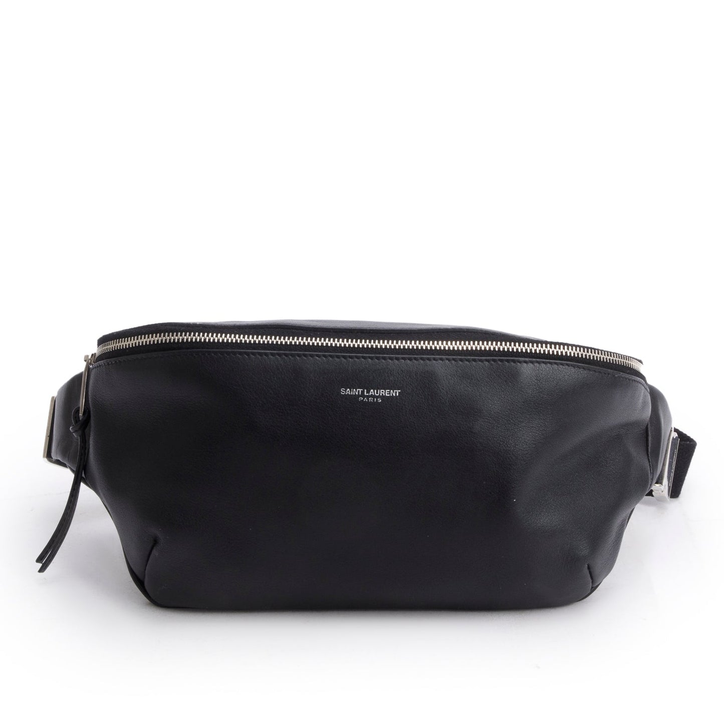 Saint Laurent Black Marsupio Calfskin Belt Bag
