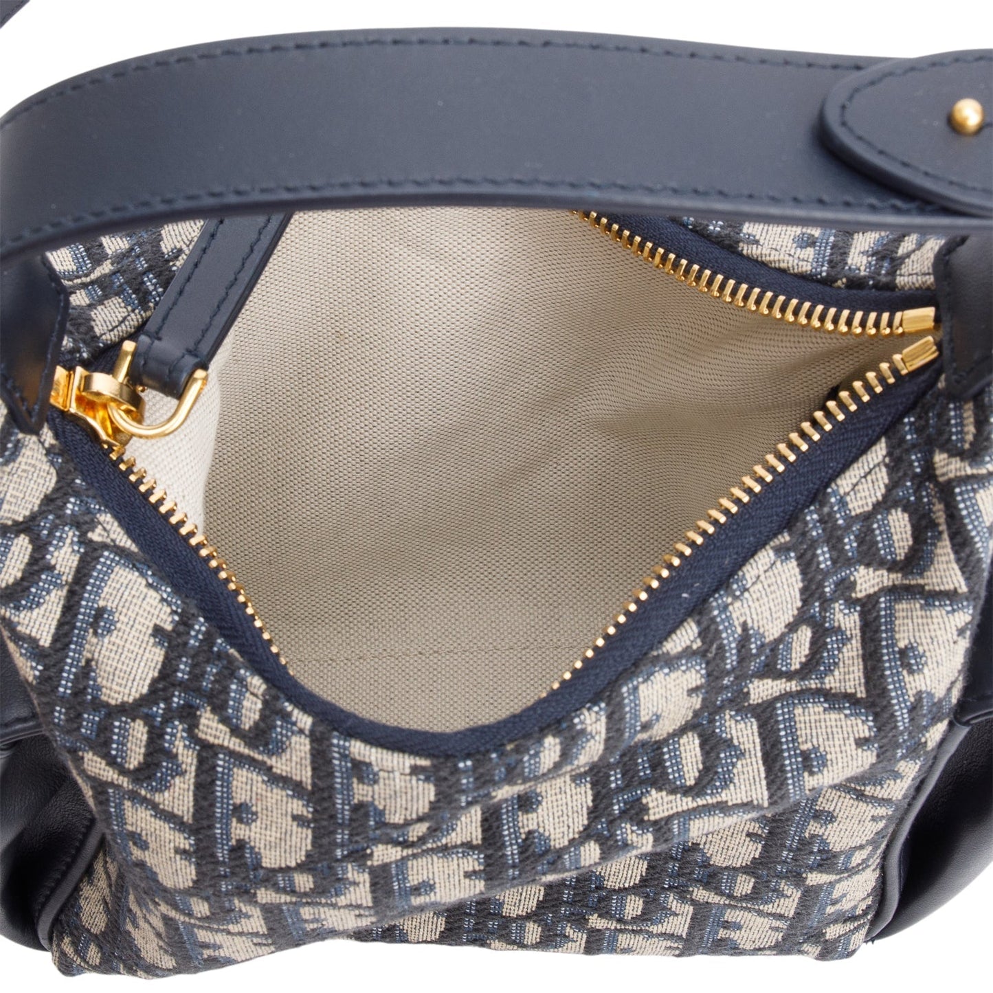 Christian Dior 2025 Blue Oblique Mini D-Dream Bag