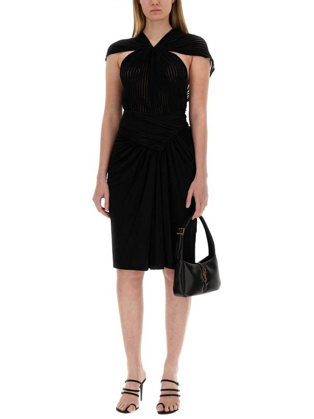 Luxury Saint Laurent Trending 2025 Midi Skirt 776439 Y7F981000