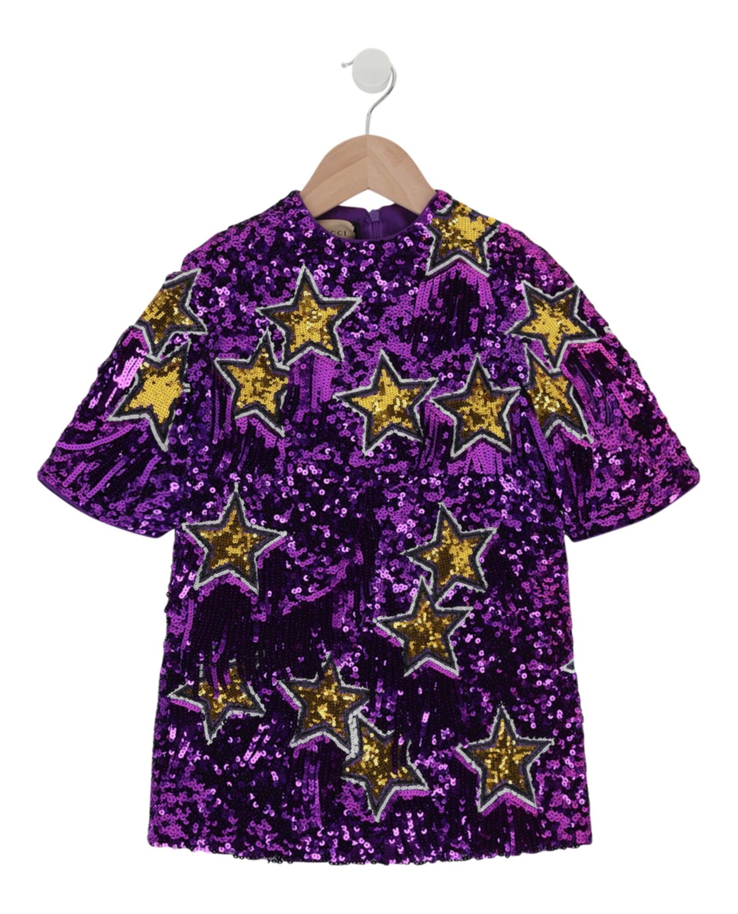 Gucci Girls Sequin Star Dress