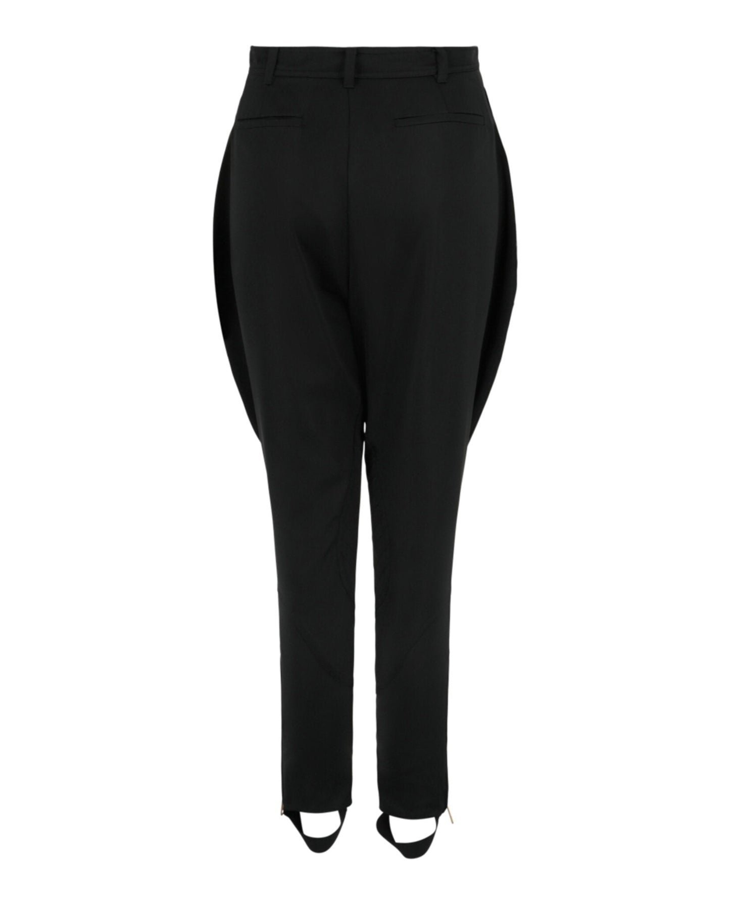 Gucci Womens Satin Stirrup Pants
