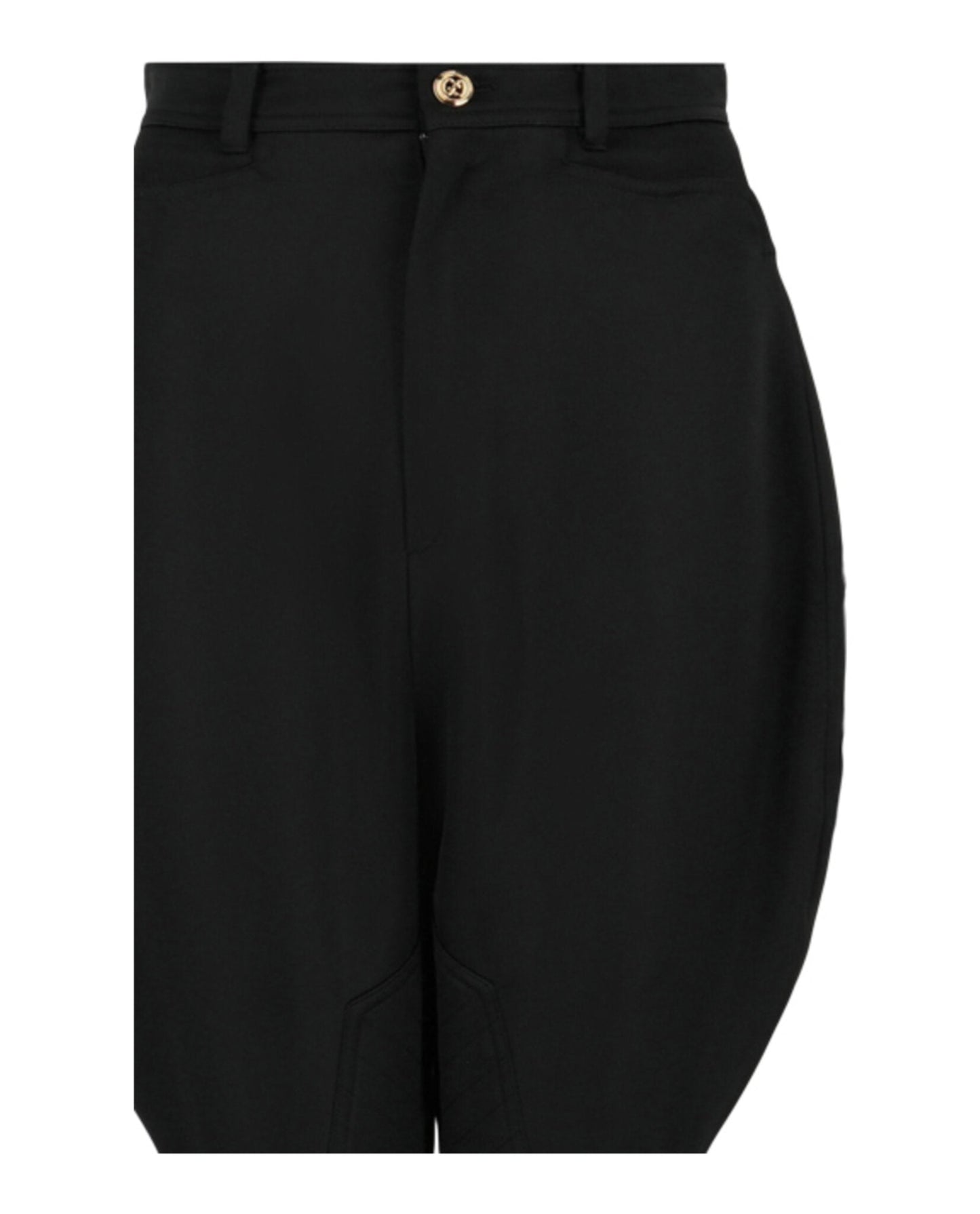 Gucci Womens Satin Stirrup Pants