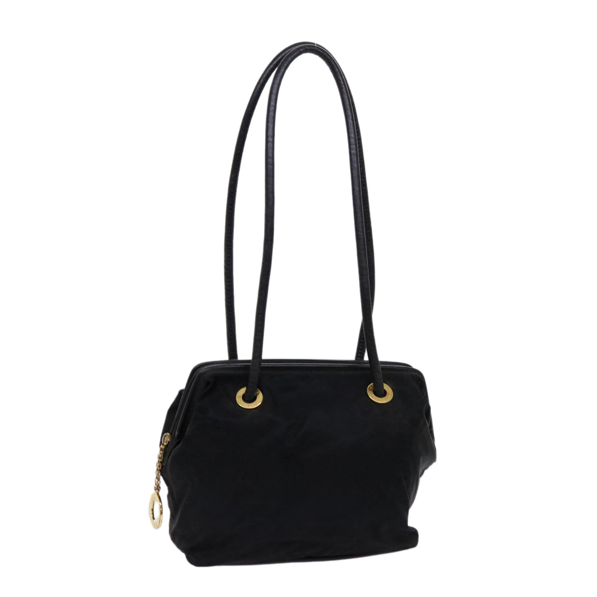 Luxury CELINE Tote Bag Nylon Black  67328