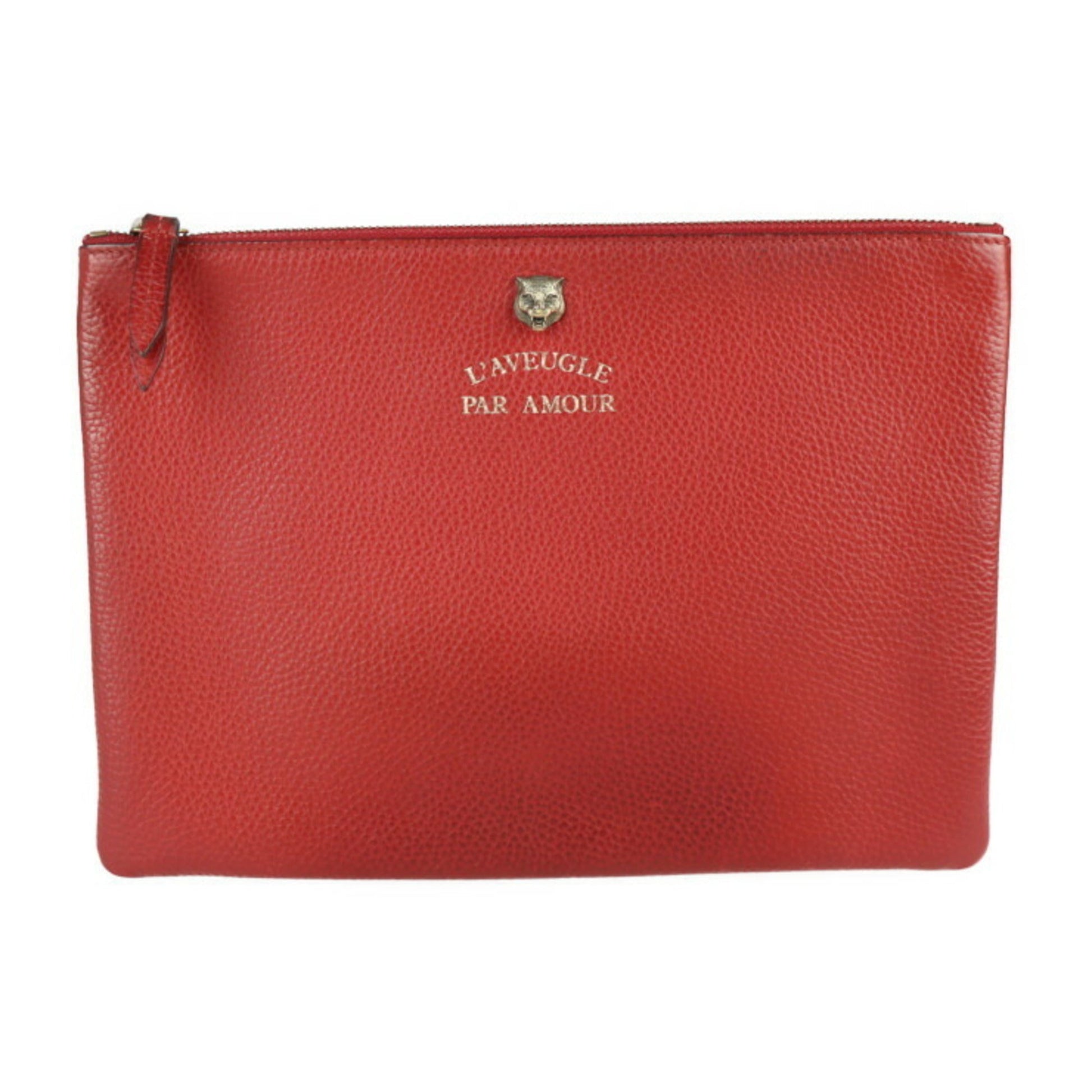 Gucci Leather Clutch