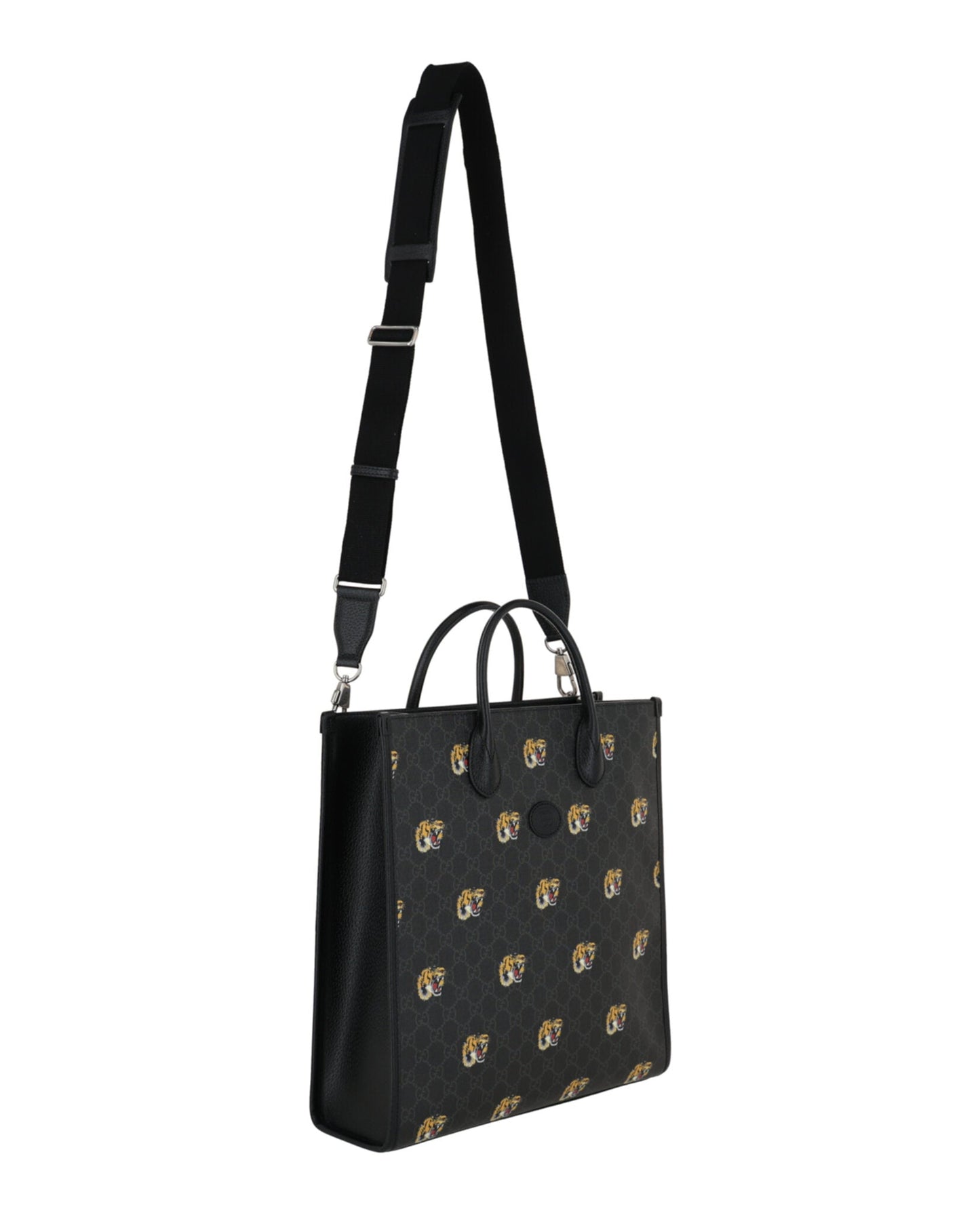 Gucci Mens GG Tiger Shoulder Bag