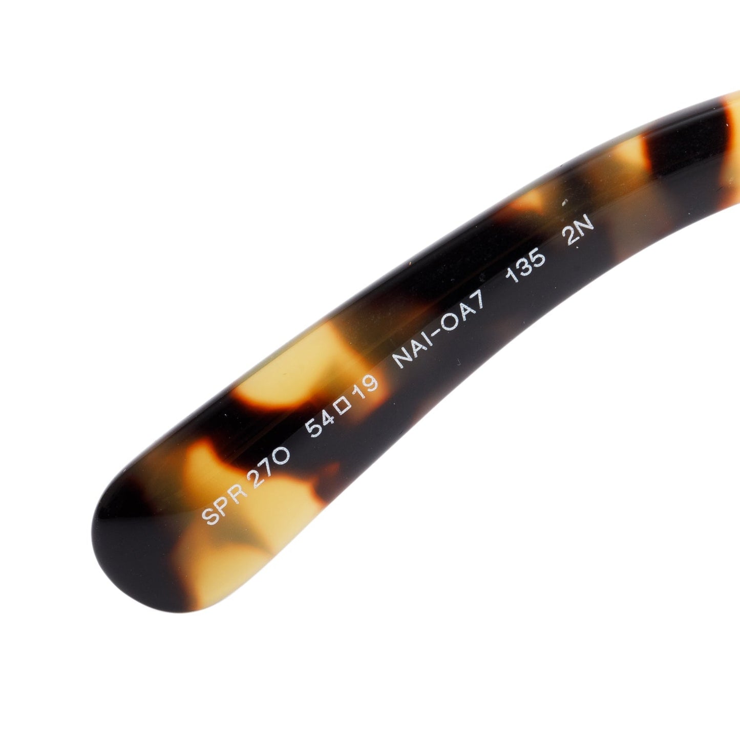 Prada SPR270 Black & Tortoiseshell Acetate Baroque Spiral Sunglasses
