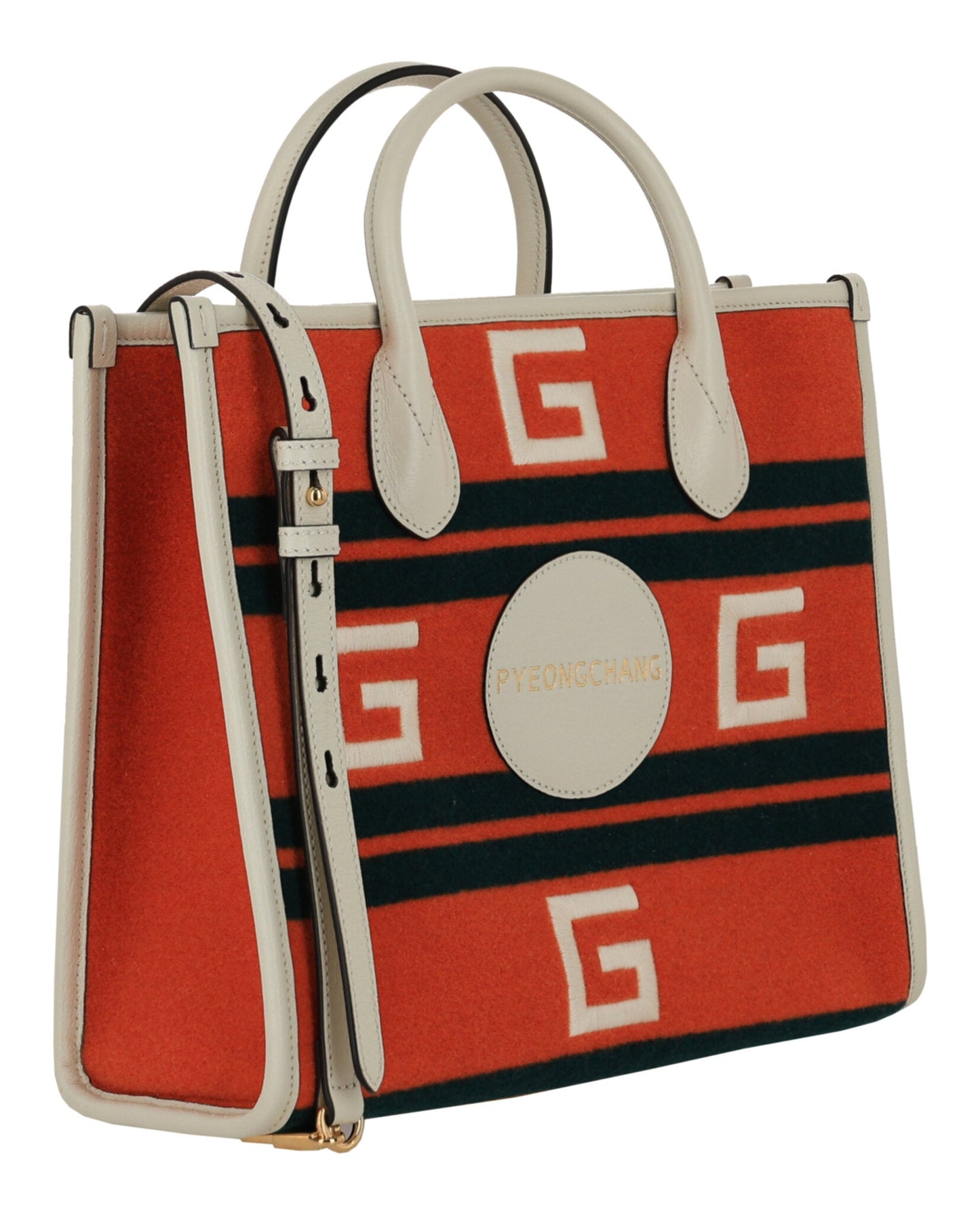 Gucci Mens Pyeongchang Small Embroidered Tote Bag
