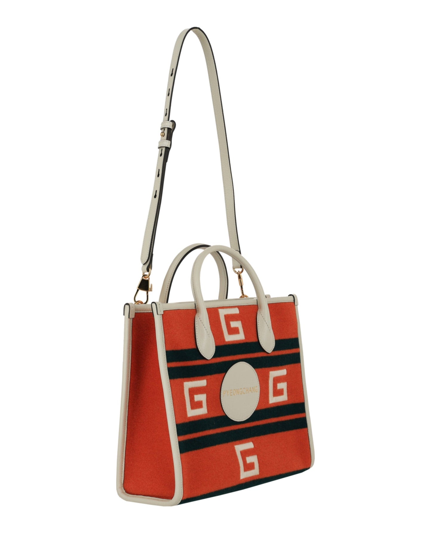 Gucci Mens Pyeongchang Small Embroidered Tote Bag