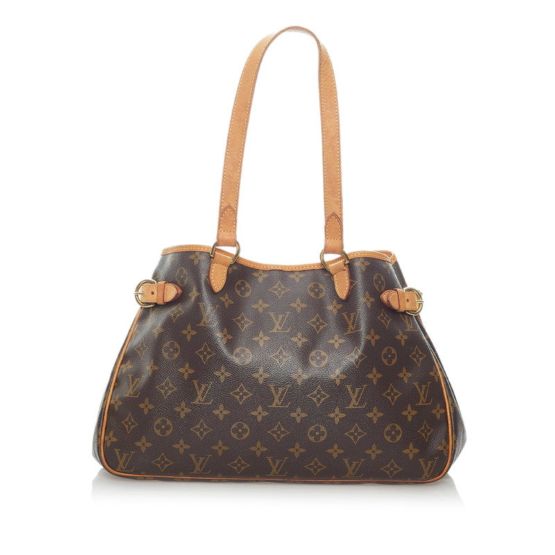Louis Vuitton Brown Canvas Batignolles shoulder bag