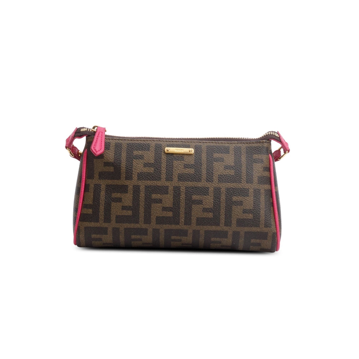 Fendi Zucca FF Canvas Crossbody Pochette