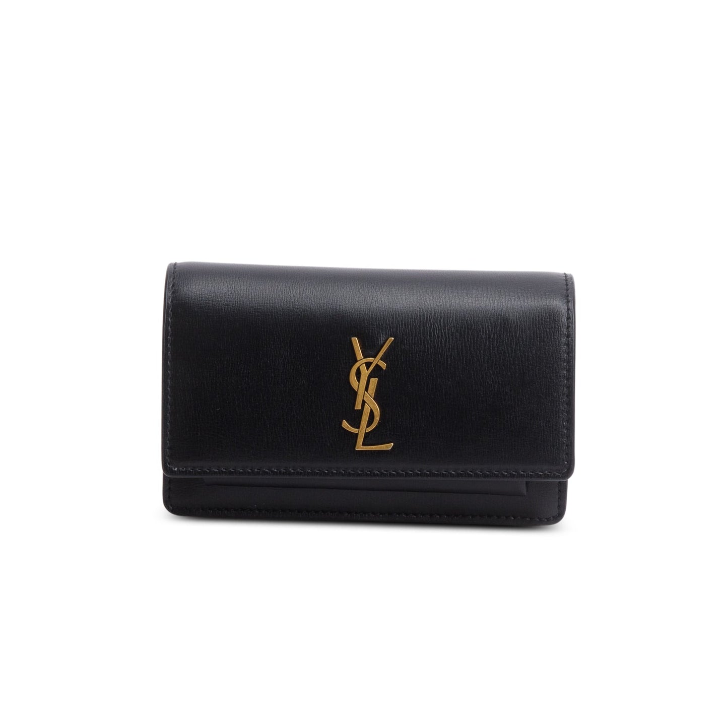Saint Laurent 2022 Black Leather Baby Sunset Belt Bag