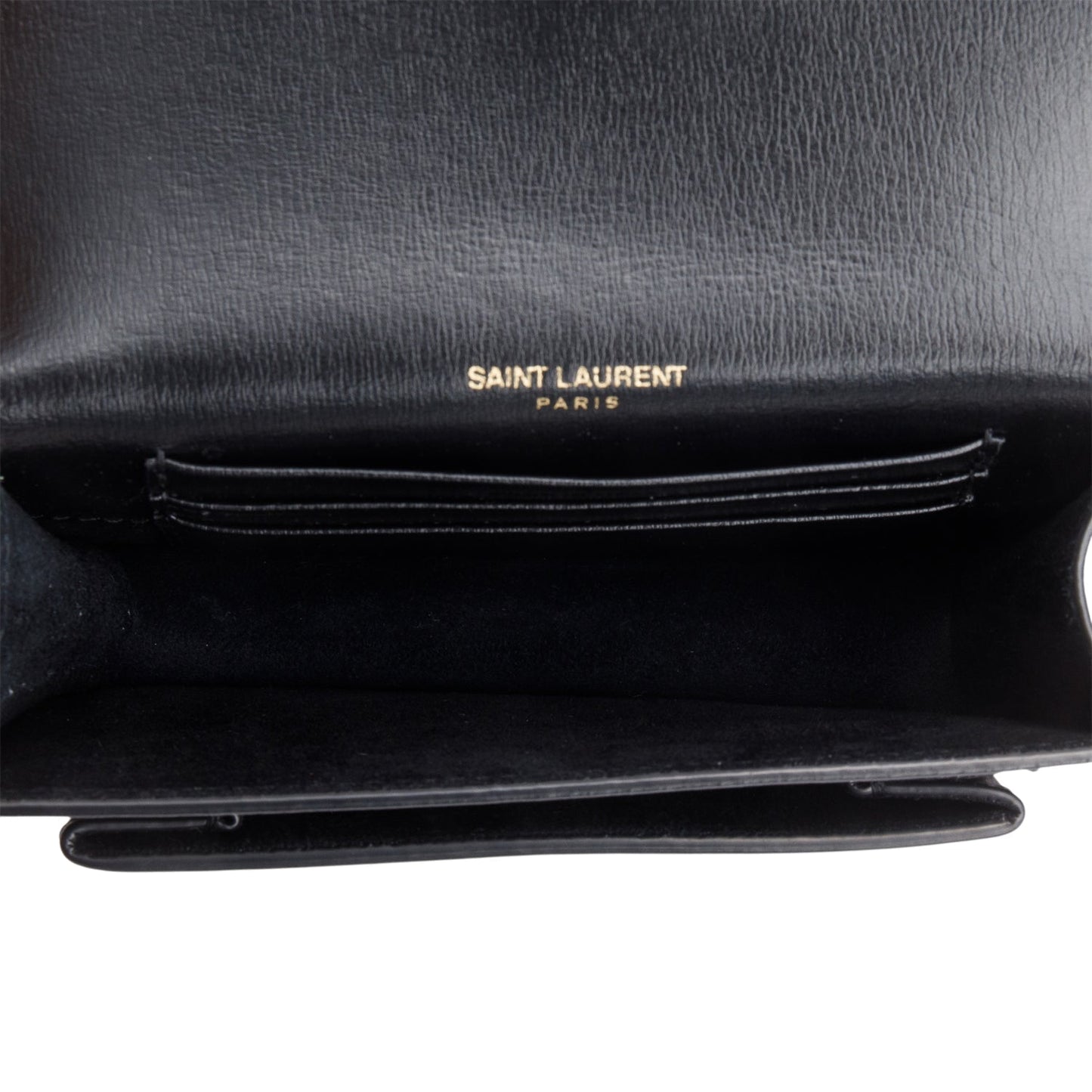 Saint Laurent 2022 Black Leather Baby Sunset Belt Bag