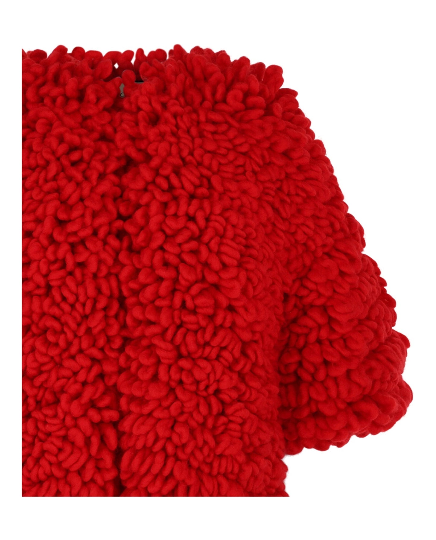 Gucci Womens Chunky Chenille Yarn Jacket