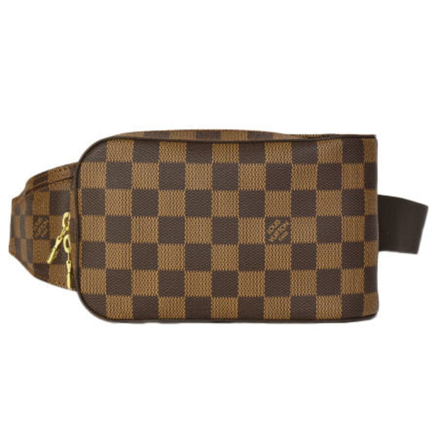 Louis Vuitton Brown Canvas Geronimos shoulder bag