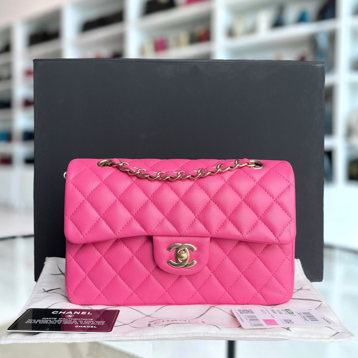 Chanel Classic Flap Small Shoulder Bag - EworeBags