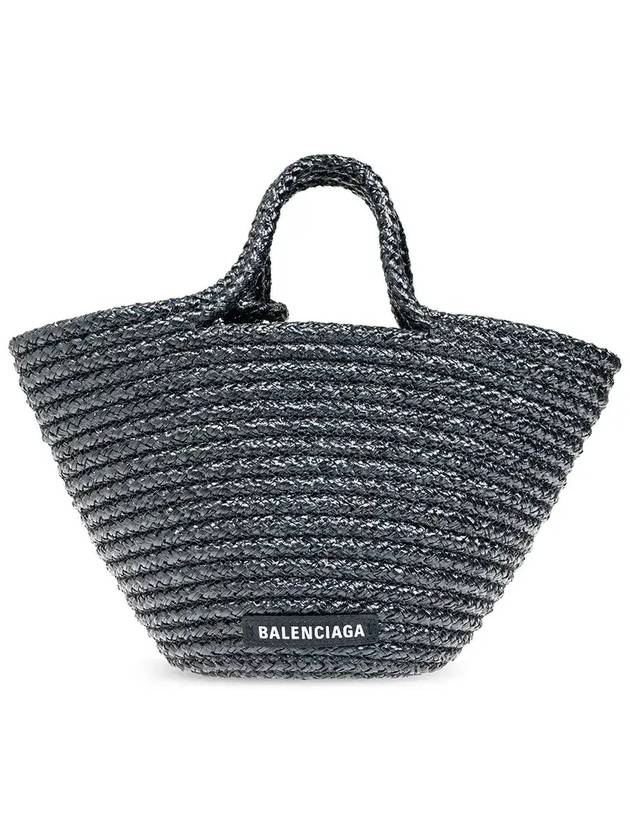 Luxury Balenciaga Trending 2026 Ibiza Small Tote Bag Navy