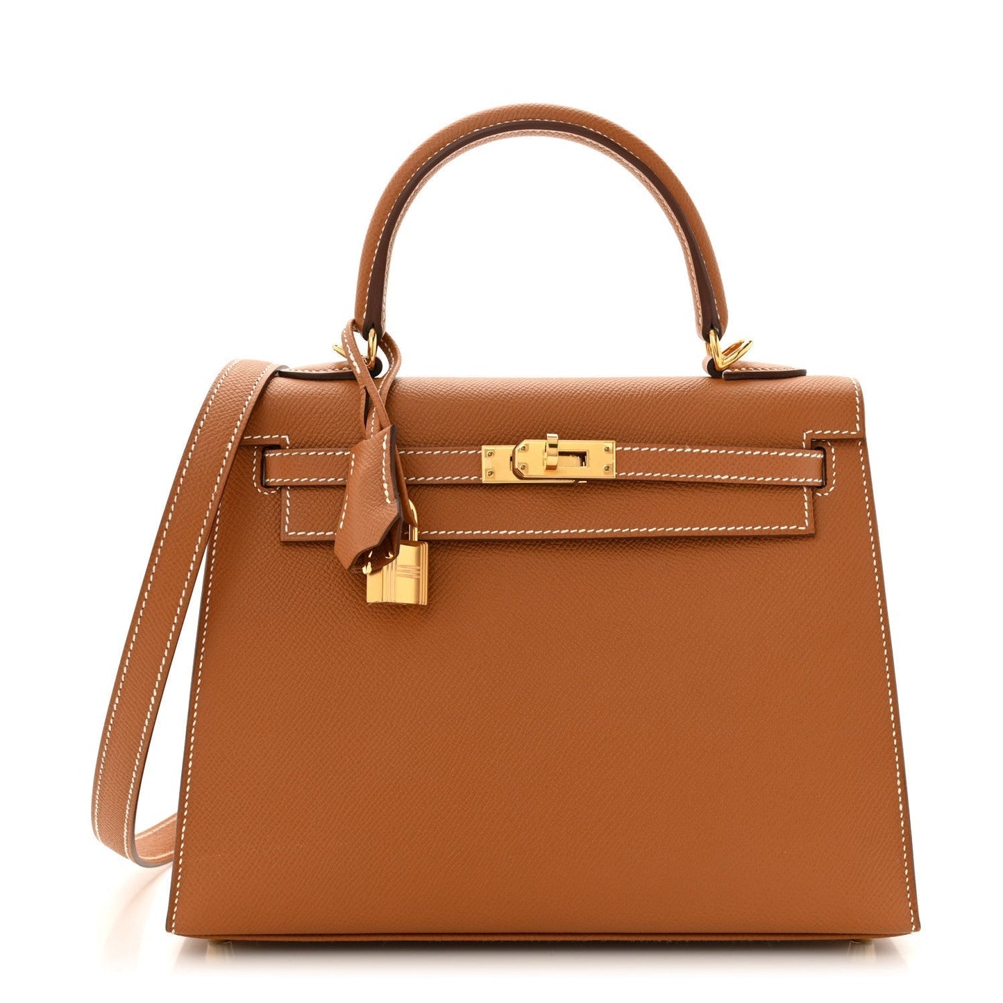 Hermes Epsom Kelly Sellier 25 Gold