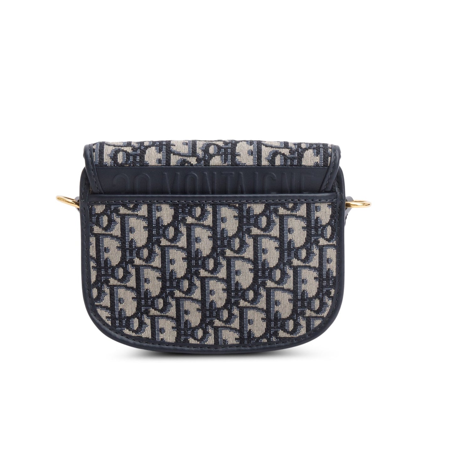 Christian Dior 2020 Blue Oblique Small Bobby Flap Bag