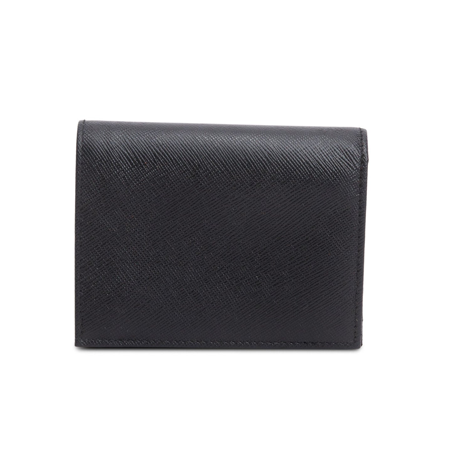 Prada Black Saffiano Small Leather Wallet