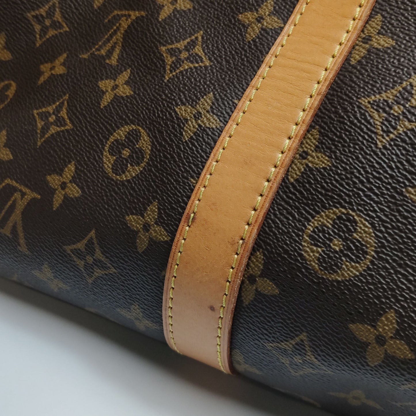 Louis Vuitton Keepall60 Monogram Print Reinforced Strap Cylinder Bag Suitcase 250430781172444