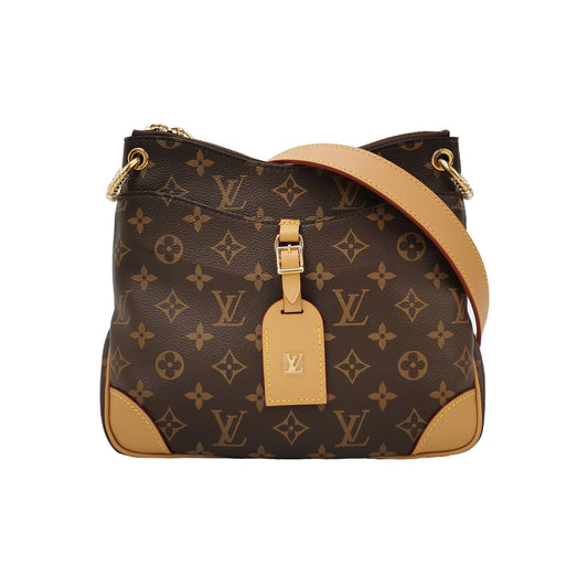 Louis Vuitton Odeon PM Monogram Canvas Crossbody Bag with Chip 250502781175772