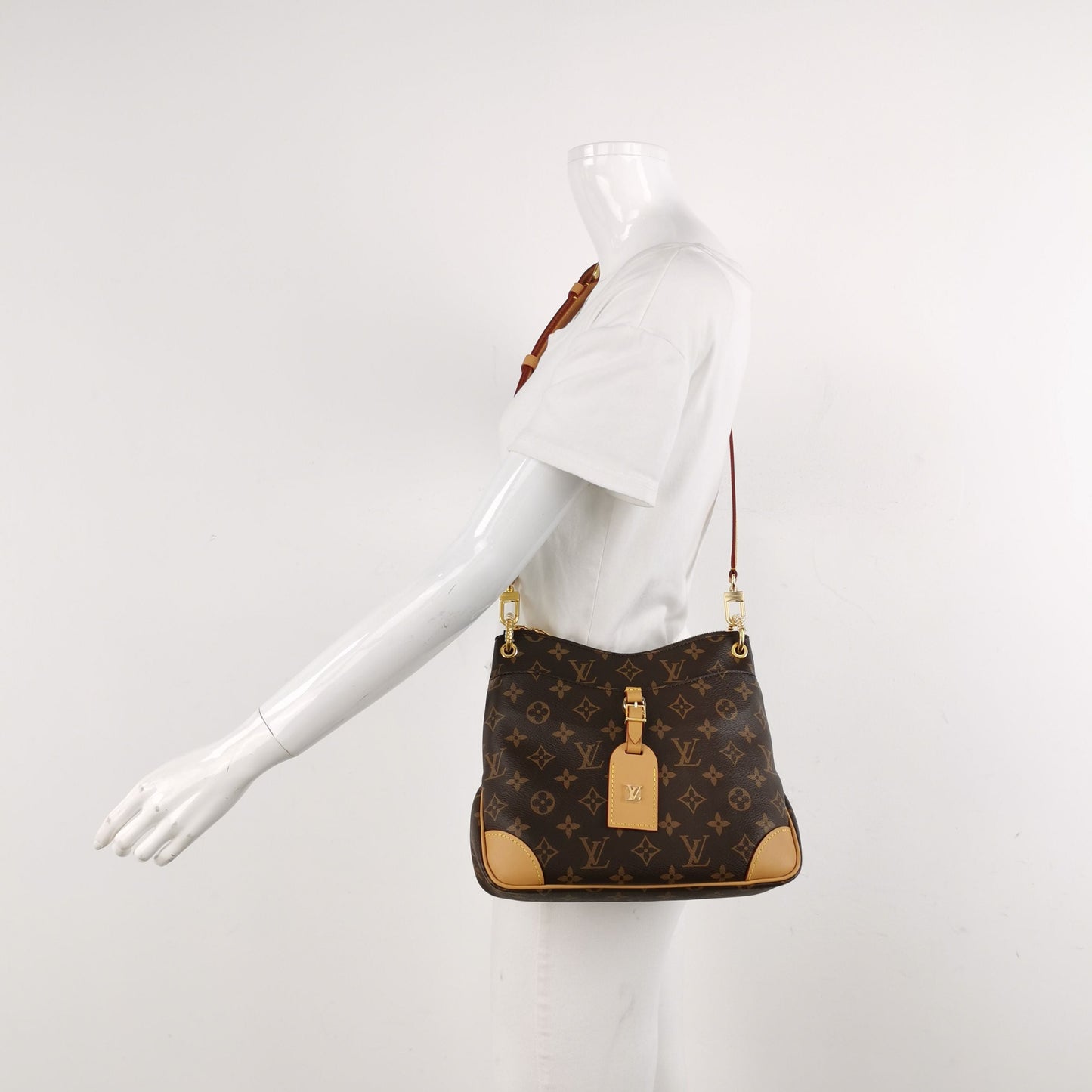 Louis Vuitton Odeon PM Monogram Canvas Crossbody Bag with Chip 250502781175772