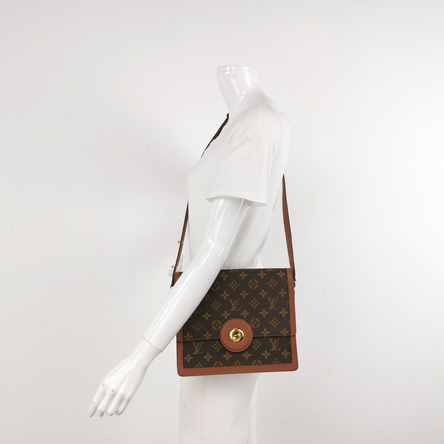 Louis Vuitton Raspail Monogram Canvas Messenger Bag 250502781175919