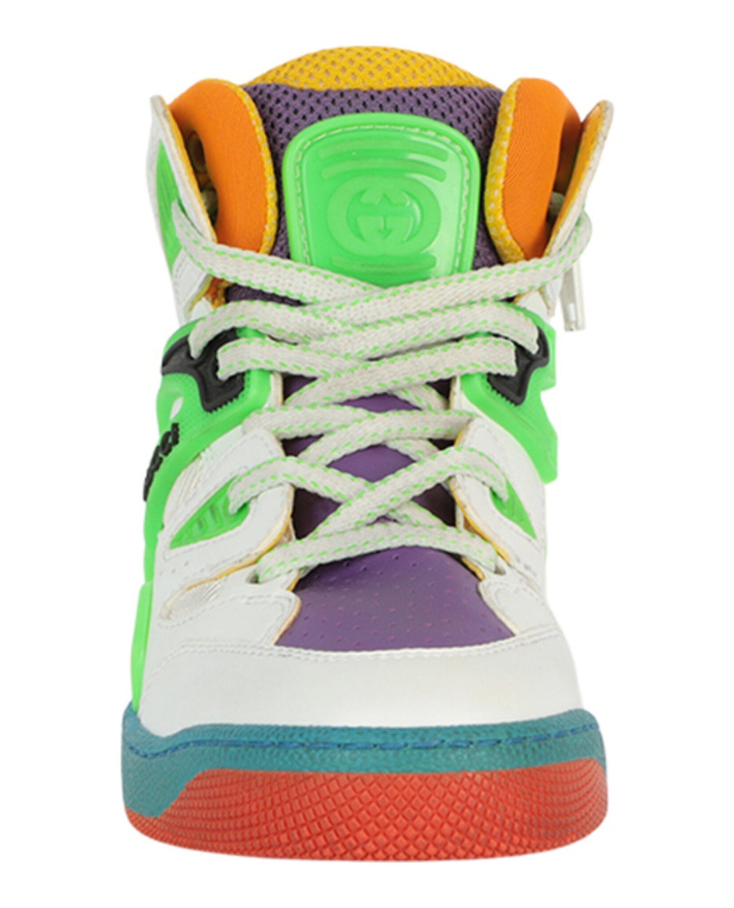 Gucci Unisex-Child Colorblock High-Top Sneakers