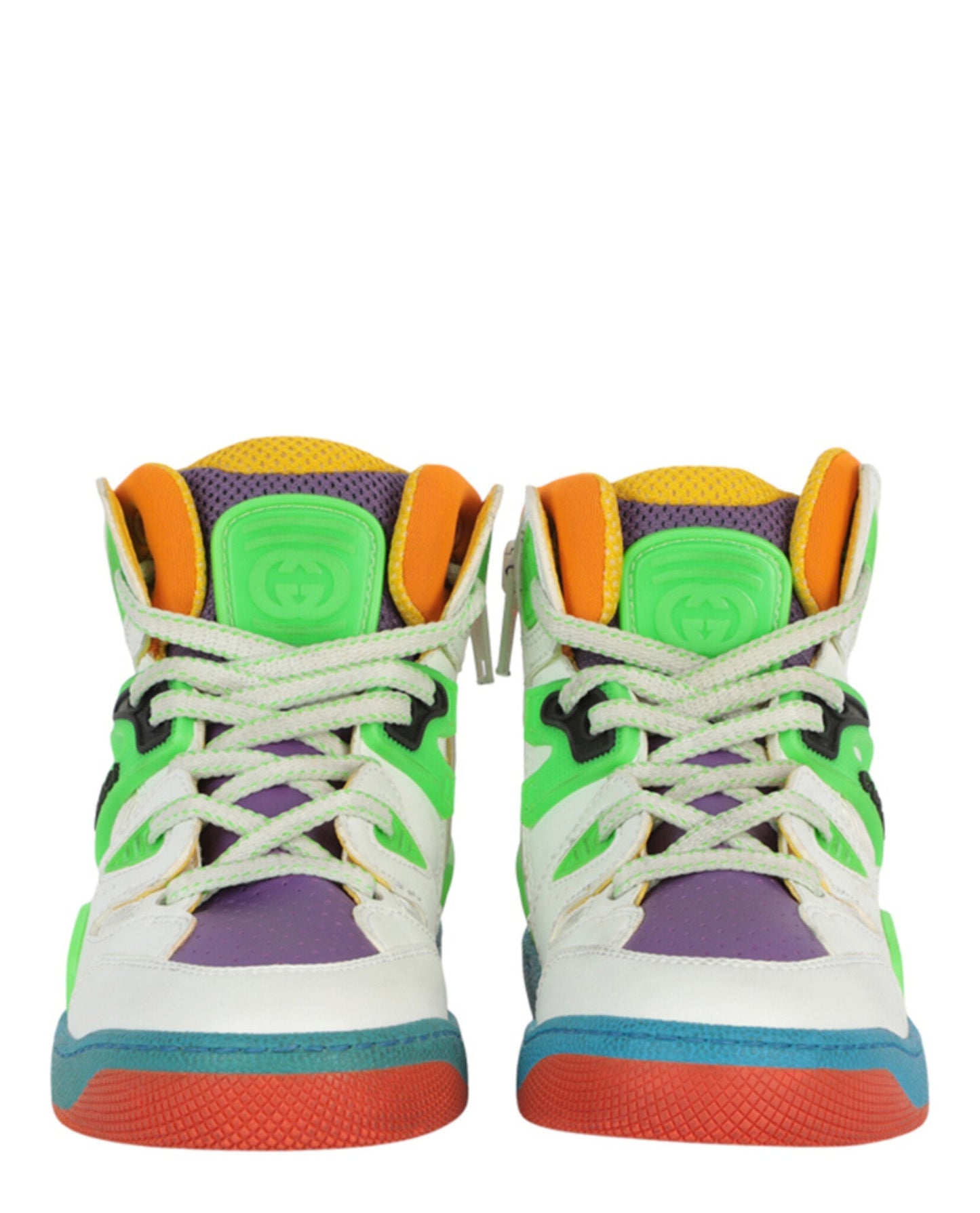 Gucci Unisex-Child Colorblock High-Top Sneakers