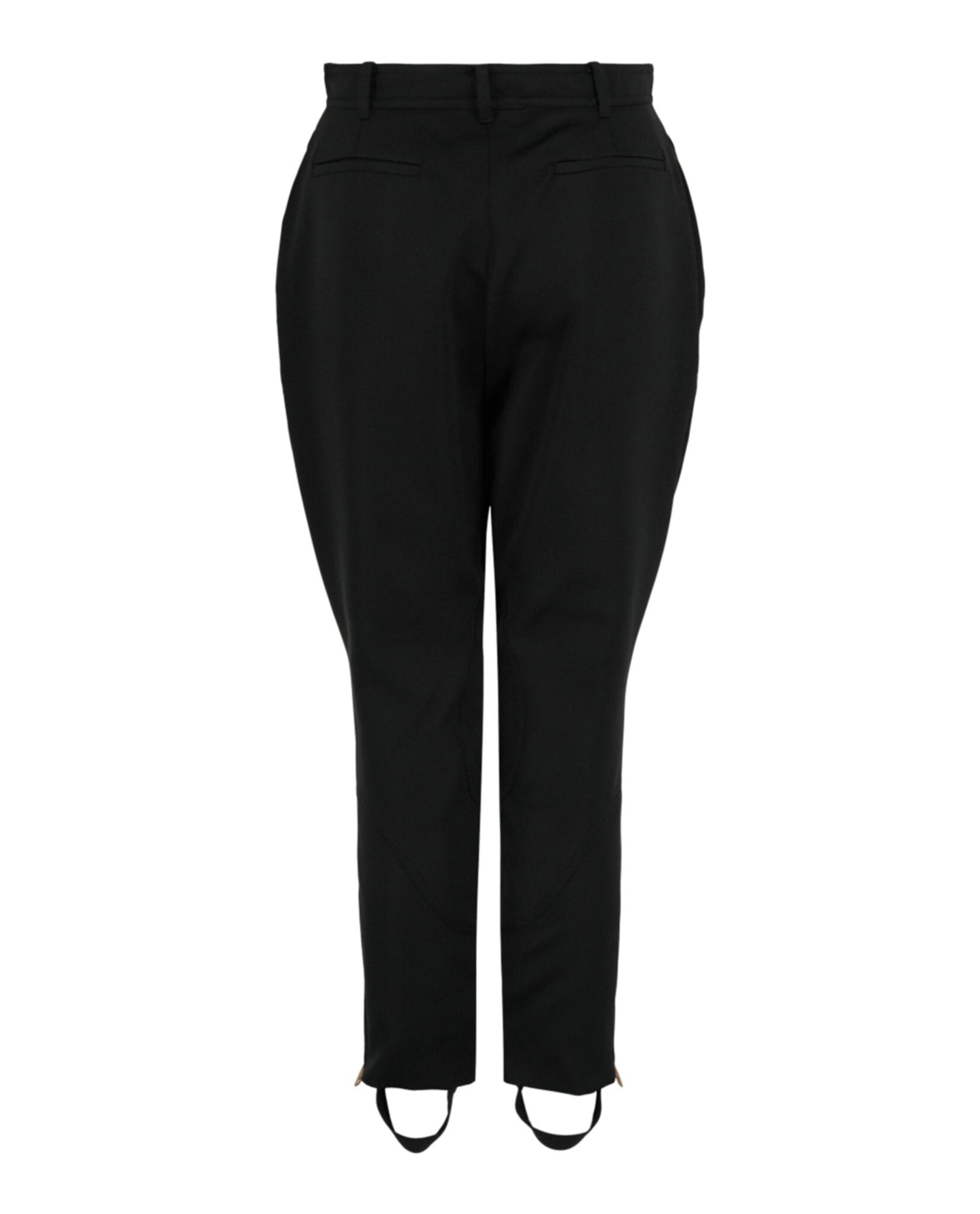 Gucci Womens Satin Stirrup Pants