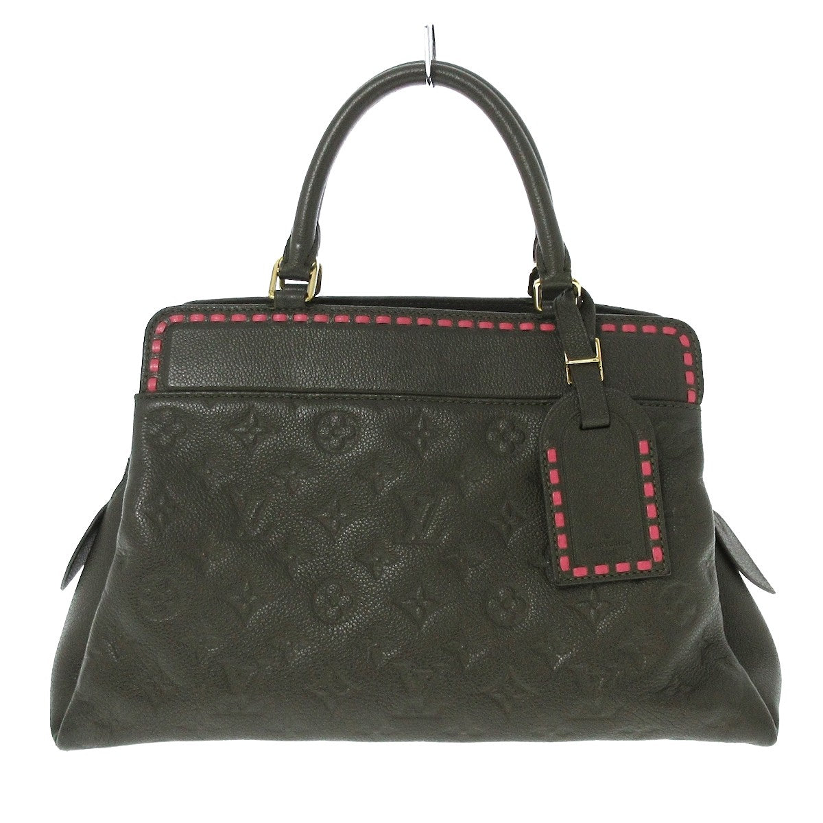 Louis Vuitton Khaki Leather Vosges handbag bag