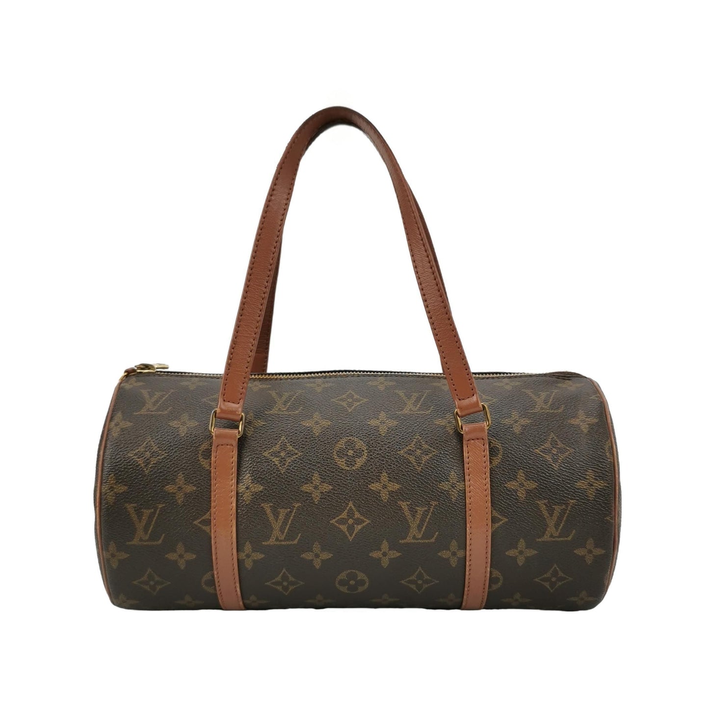 Louis Vuitton Papillon Large Monogram Print Cylinder Handbag 24120678973004