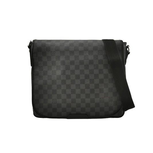 Louis Vuitton District Checkerboard Flap Messenger Crossbody Bag 24120578971741