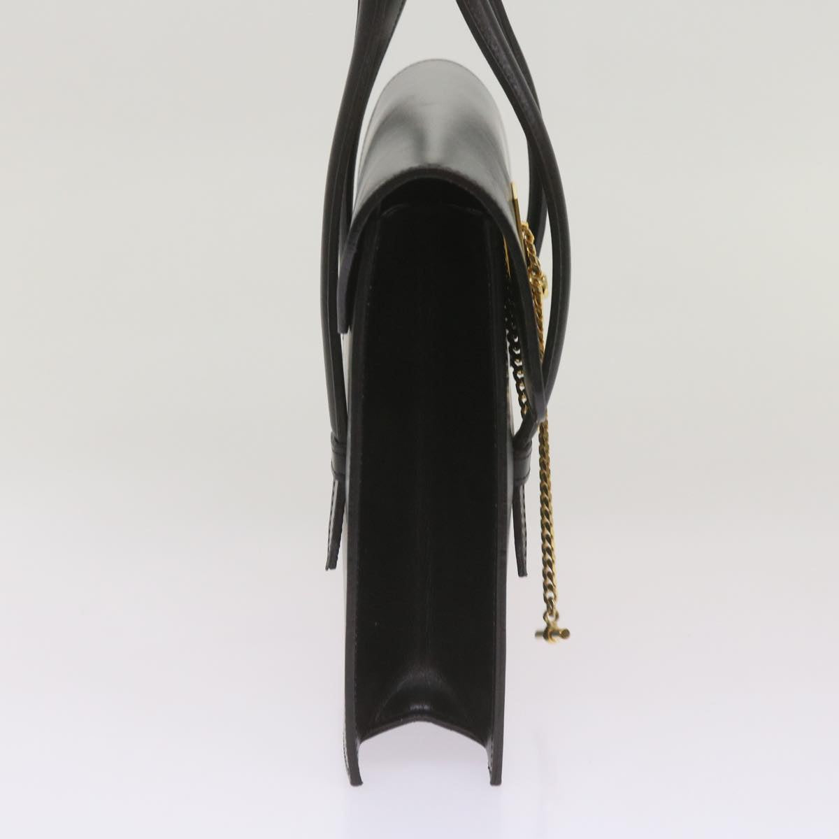 Luxury CELINE Hand Bag Leather Black  68513