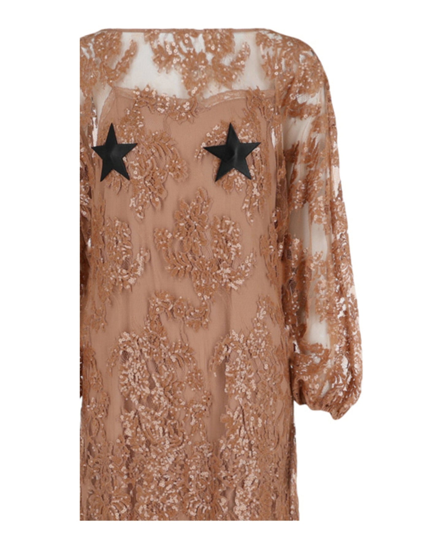 Gucci Womens Floral Lace Dress