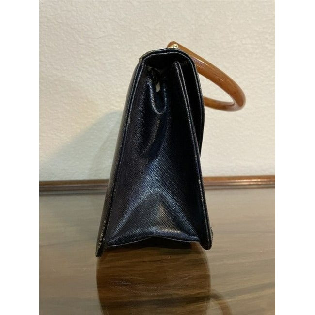 Gucci Envelope Lou Leather Top Handle Shoulder Bag
