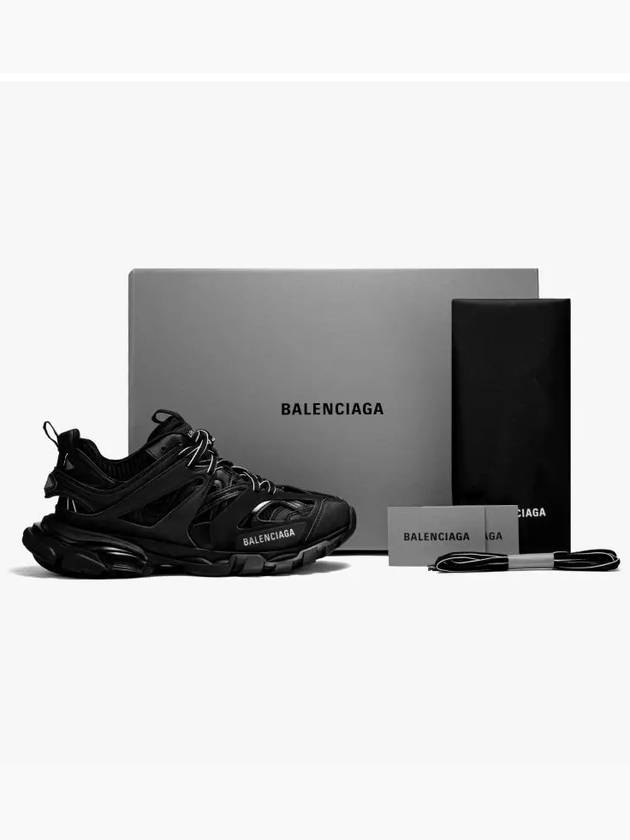 Luxury Balenciaga Trending 2026 Track Low Top Sneakers Black