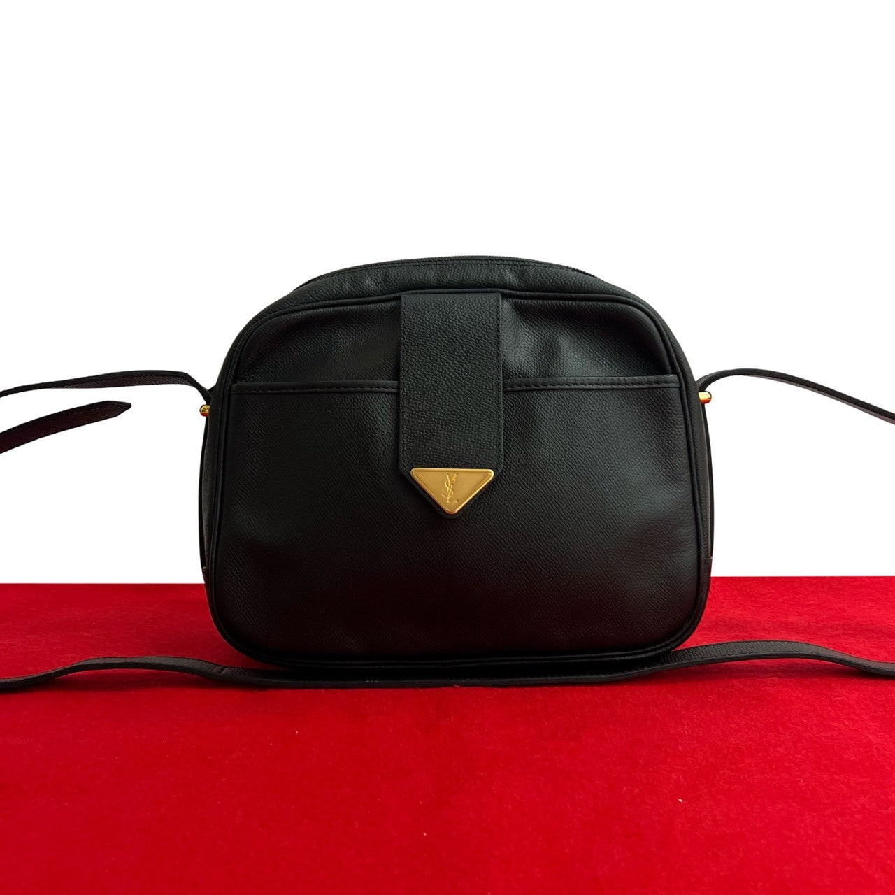 YVES SAINT LAURENT Shoulder Bag leather black