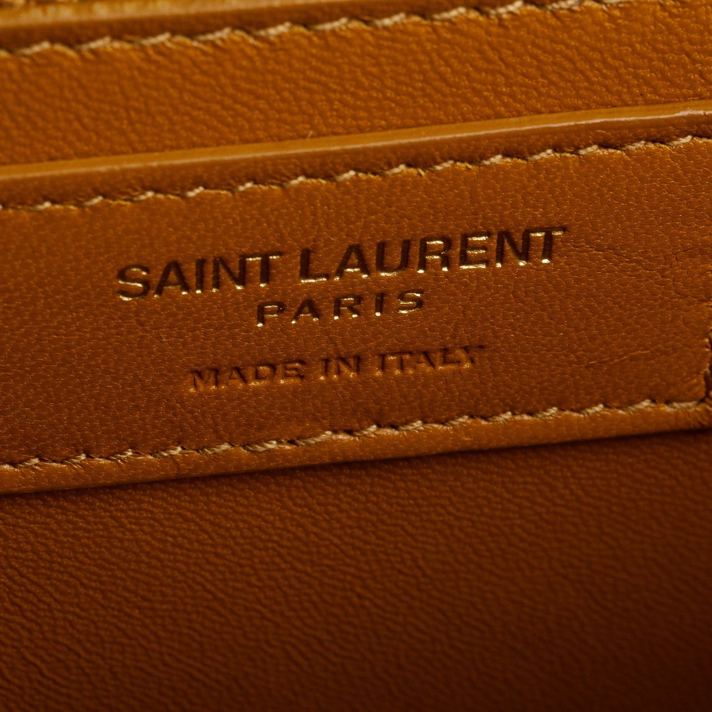 Saint Laurent 2020 Brown Smooth Calfskin Le Carre Satchel
