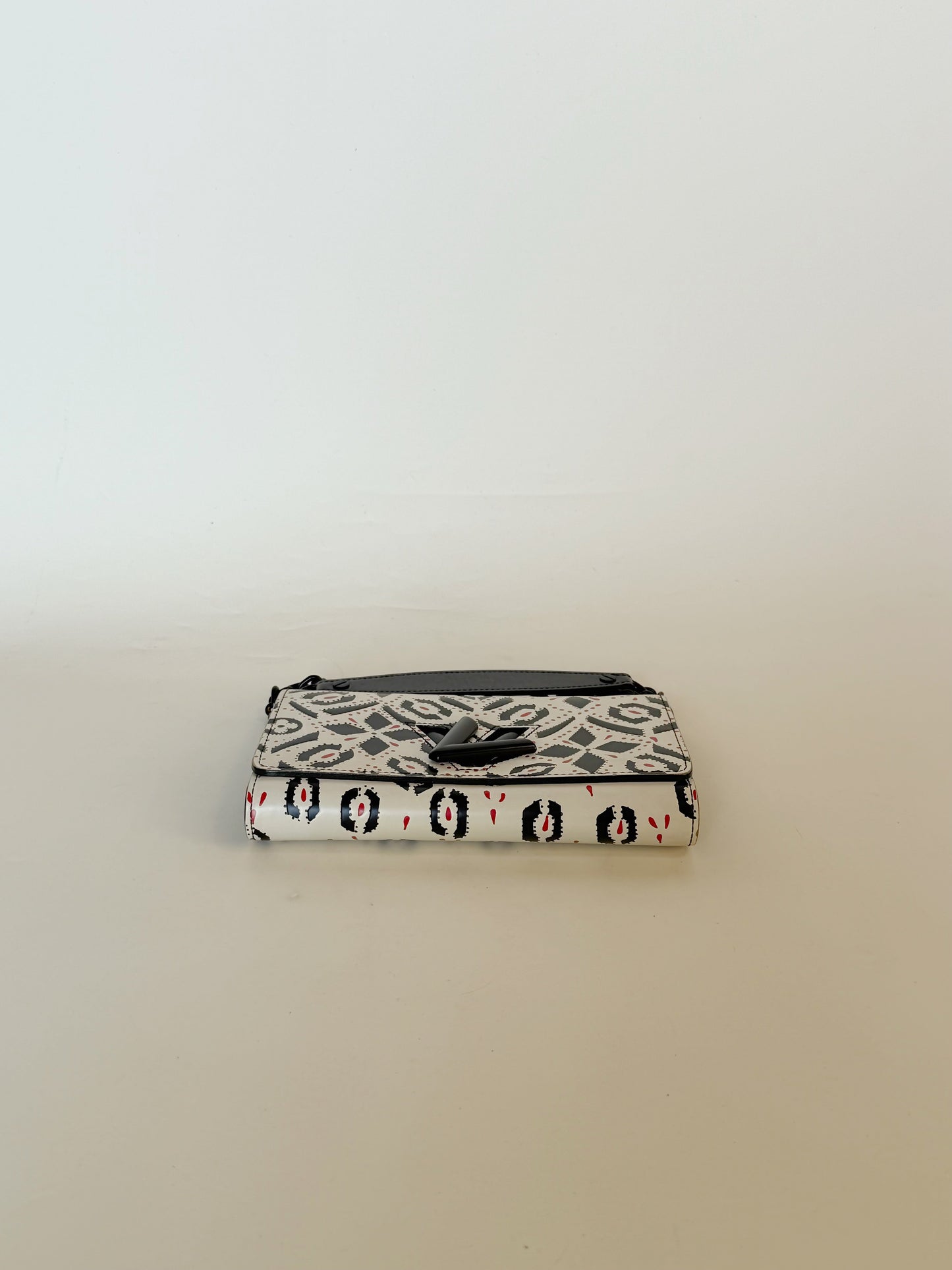Louis Vuitton Leather Twist Wallet on Chain