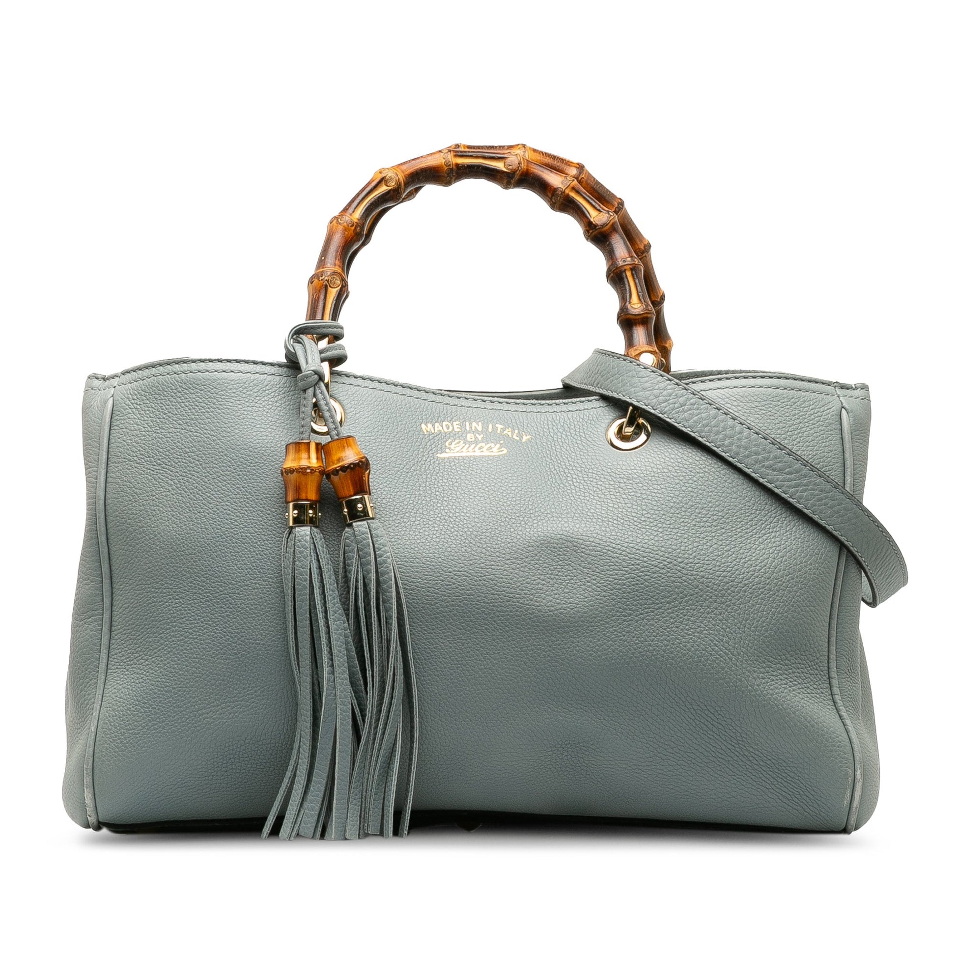 Gucci Bamboo Leather Tote Style 9