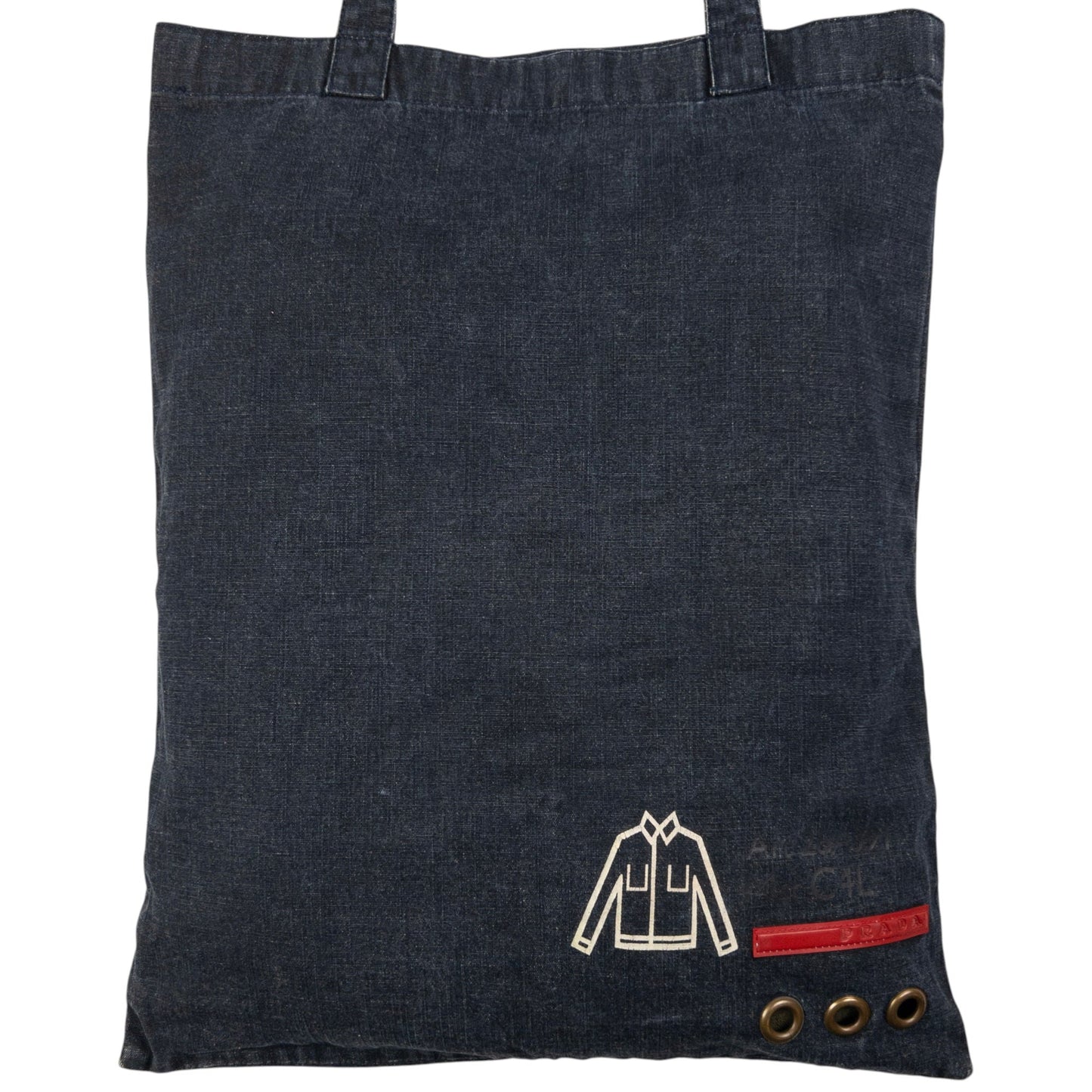 Prada Sport Denim Tote Bag