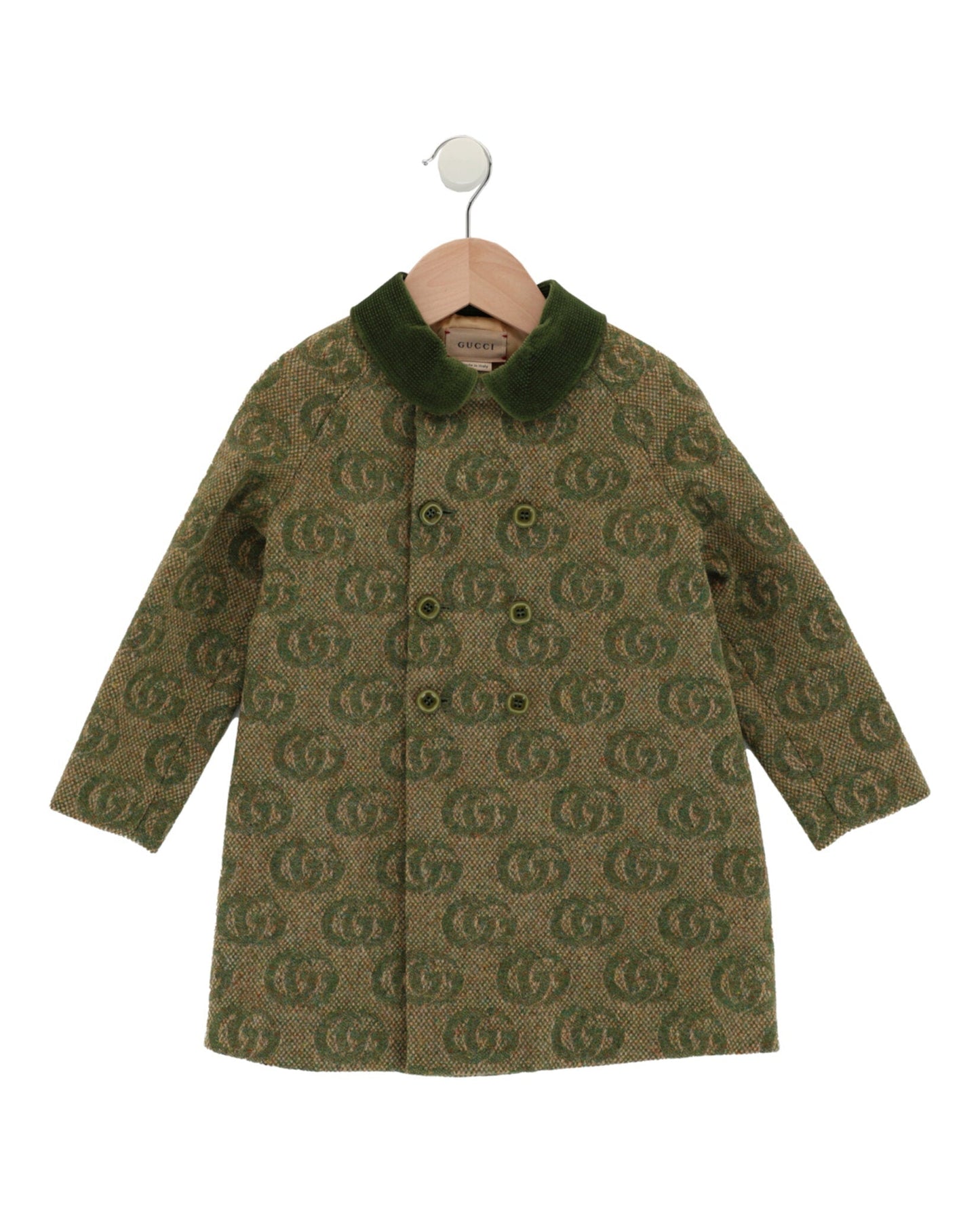 Gucci Boys GG Embroidered Logo Coat
