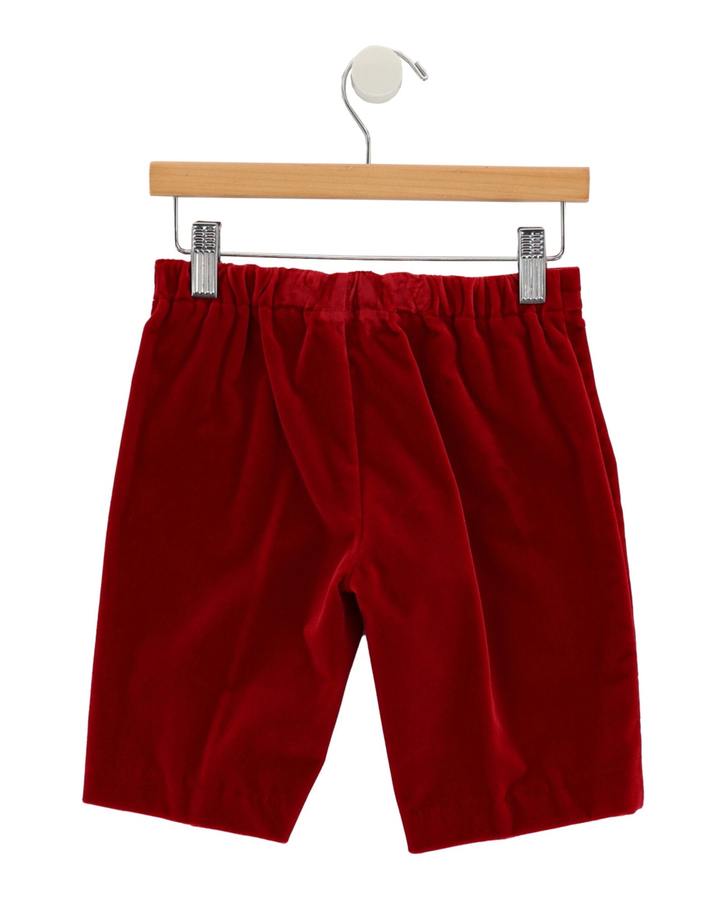 Gucci Boys Cotton Velvet Shorts