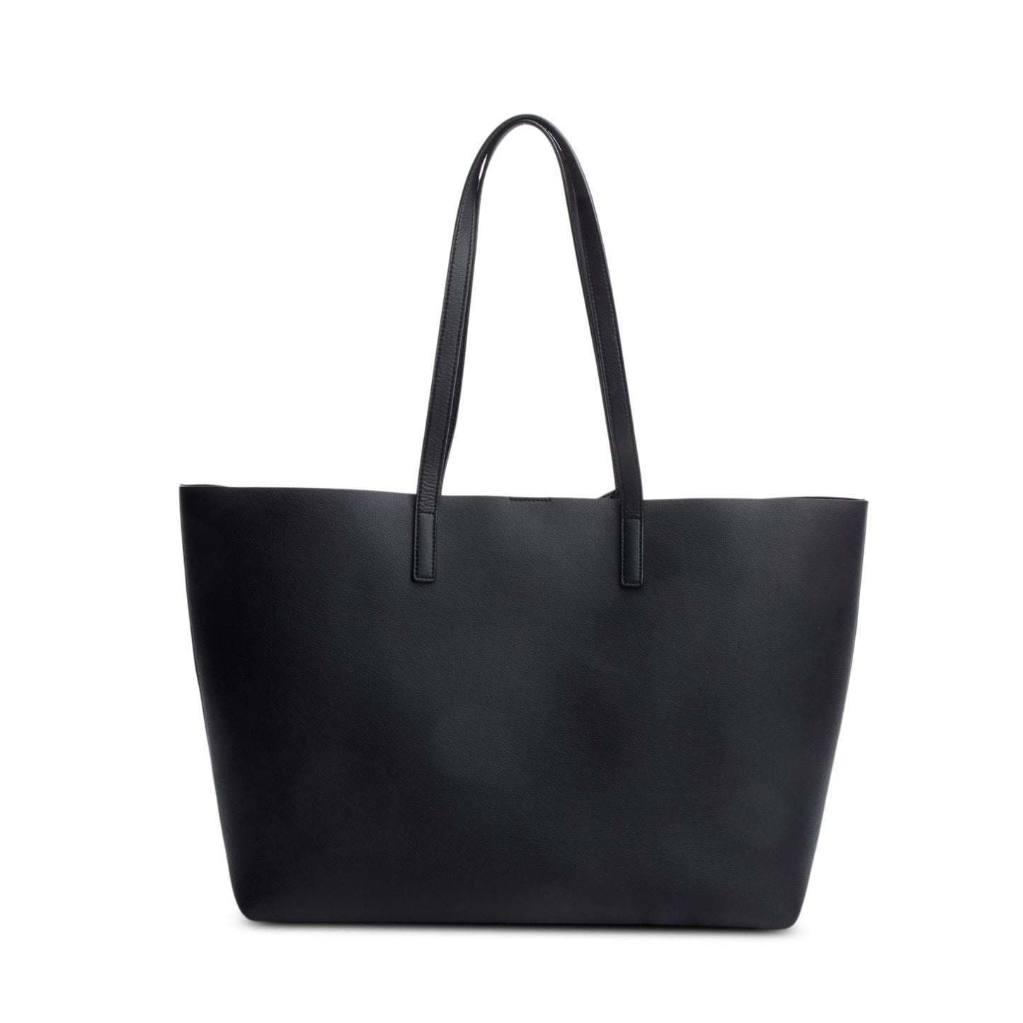 Saint Laurent 2024 Black Leather E/W Shopping Tote