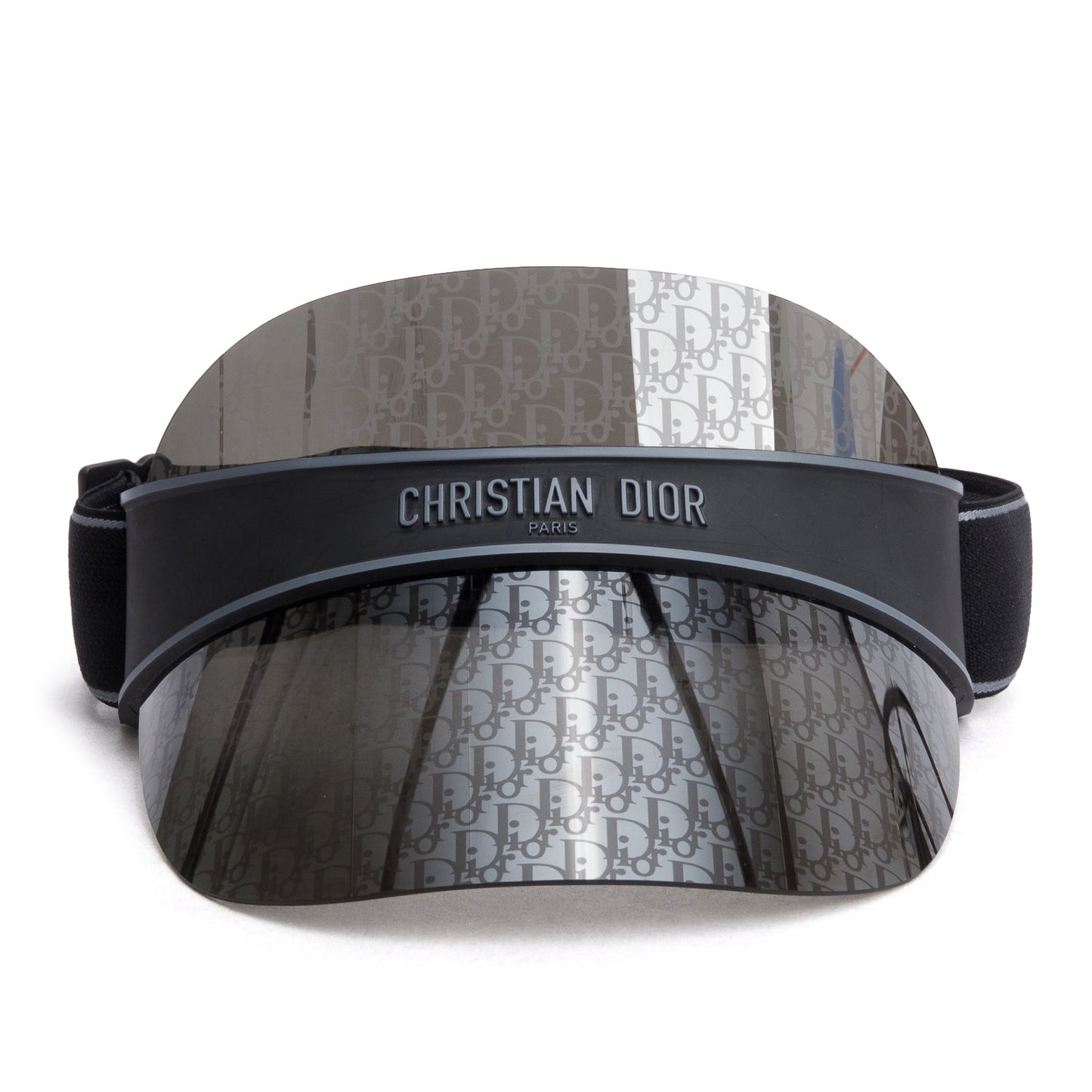 Christian Dior Black Oblique DiorClub V1U Visor